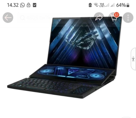 produk Asus ROG Zephyrus duo 16 GX650pPY-R949M6T-O Ryzen