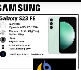 produk Galaxy S23 FE Ram 8/256