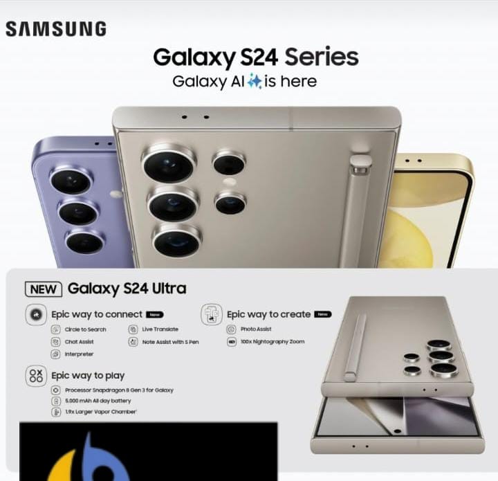 produk Galaxy S24 series 256GB