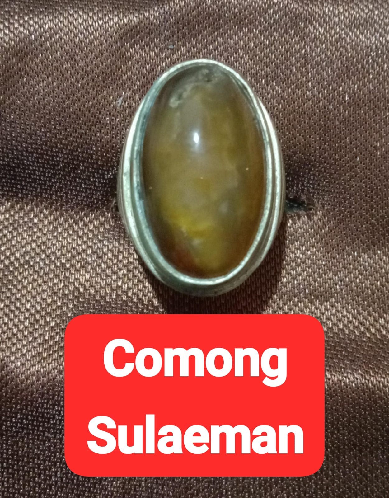 produk Batu akik comong Sulaeman