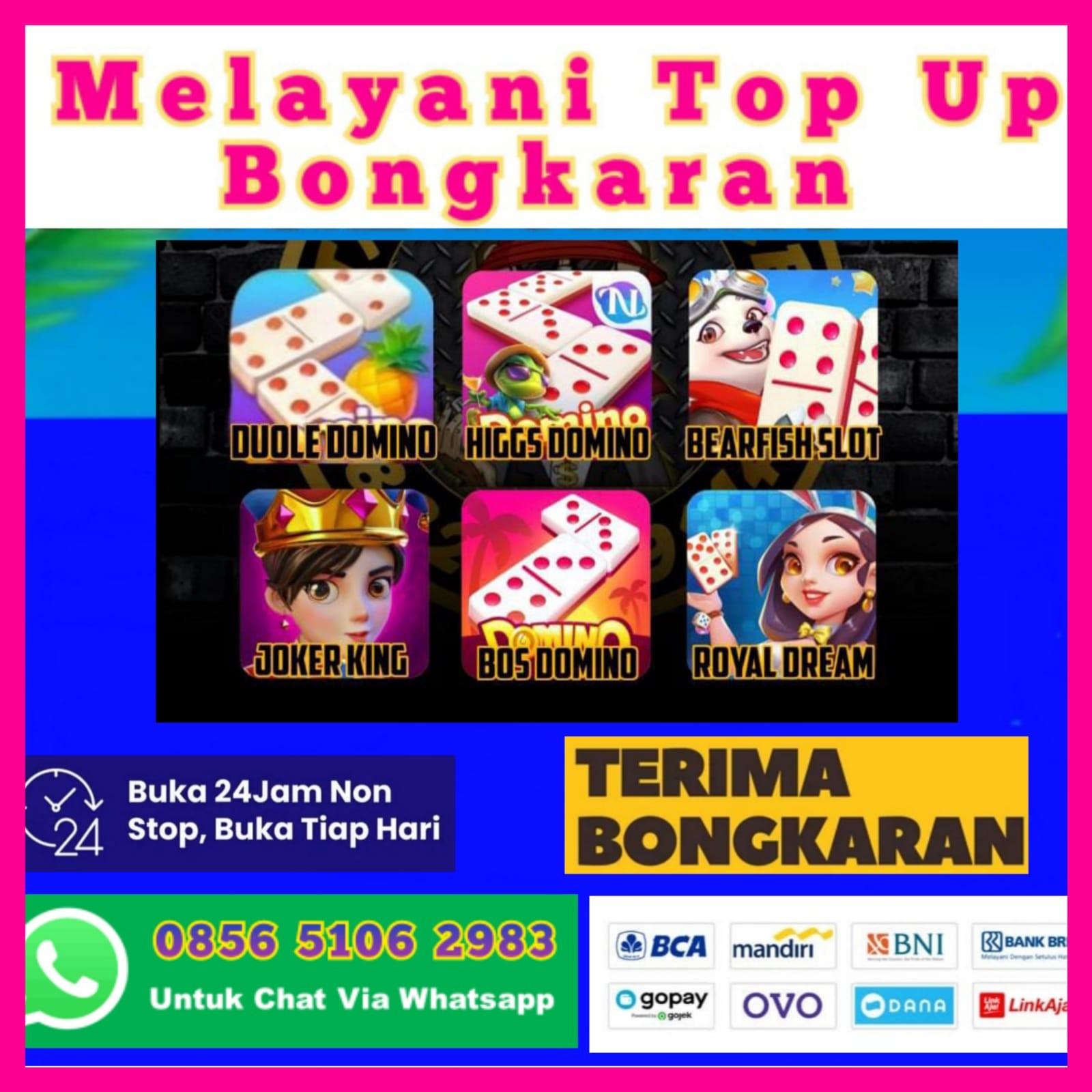 produk Terima Bongkar Chip ARK Domino