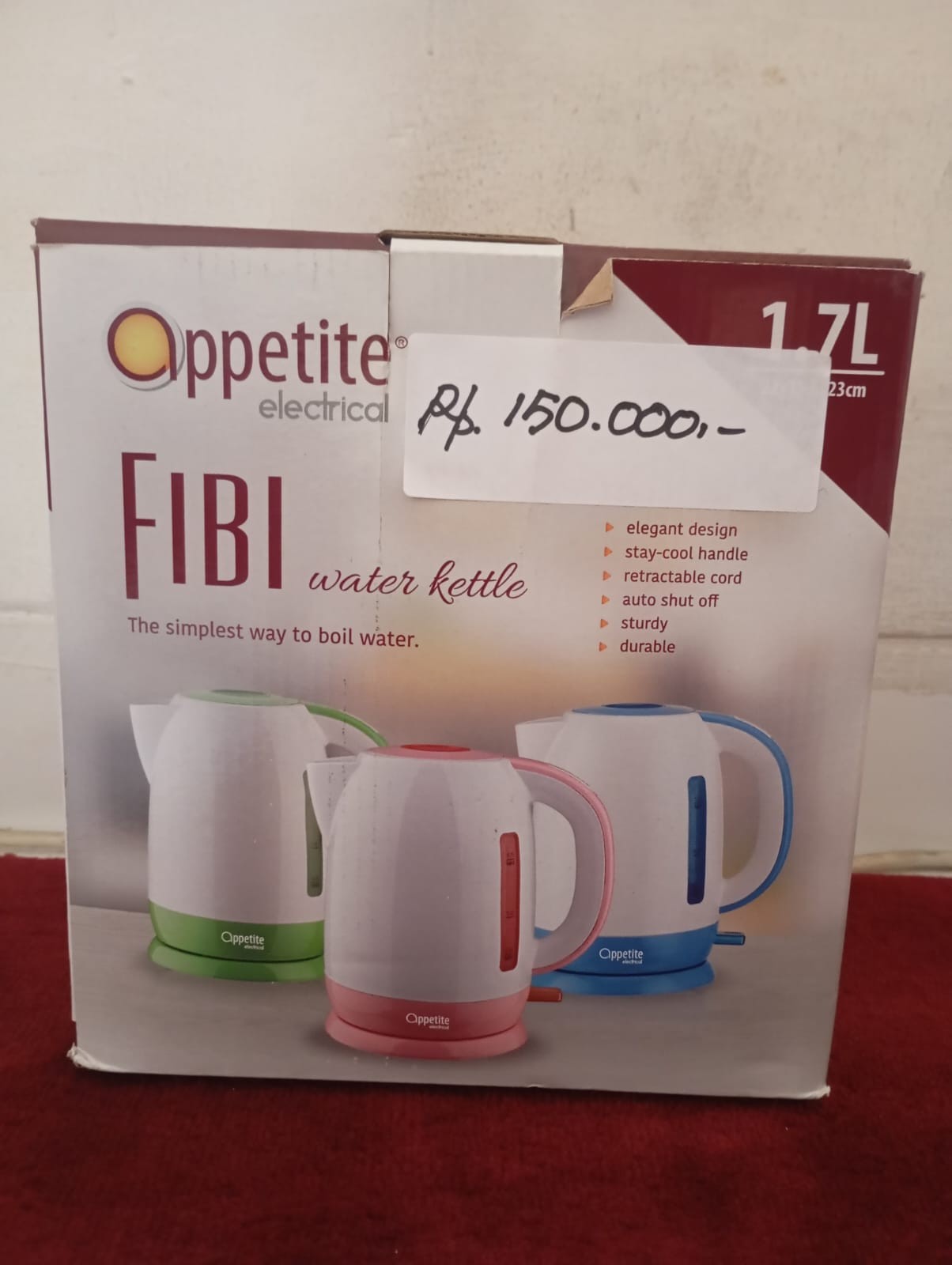 produk Appetite water kettle