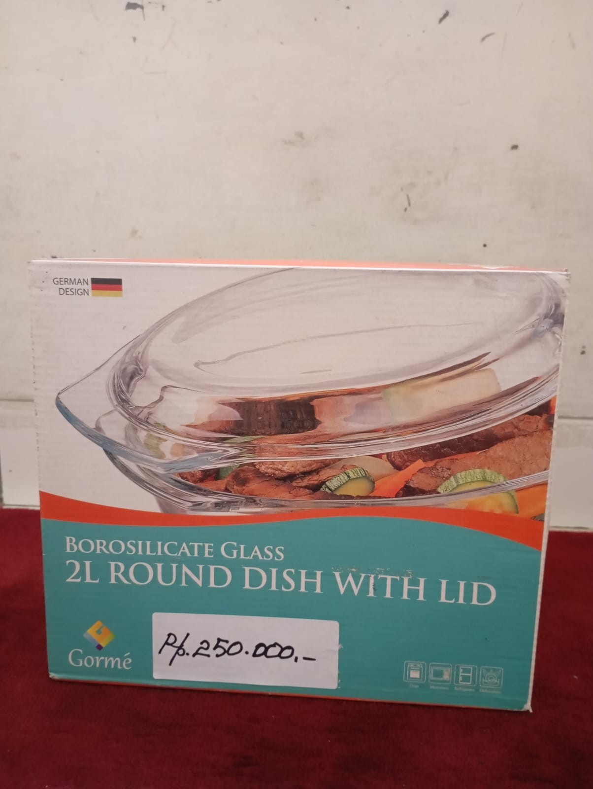 produk Borosilicate Glass 2.0L