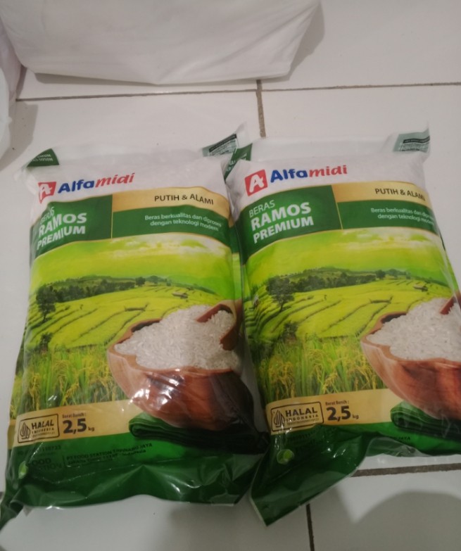 produk Beras Ramos premium