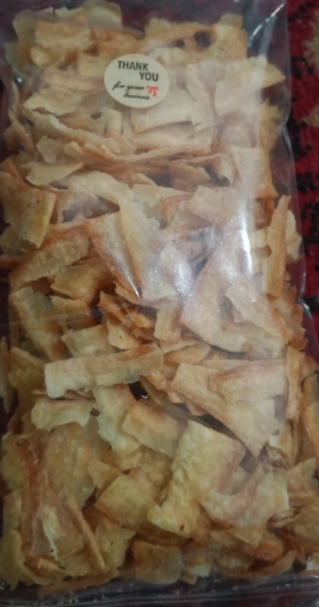 produk Keripik singkong krispy