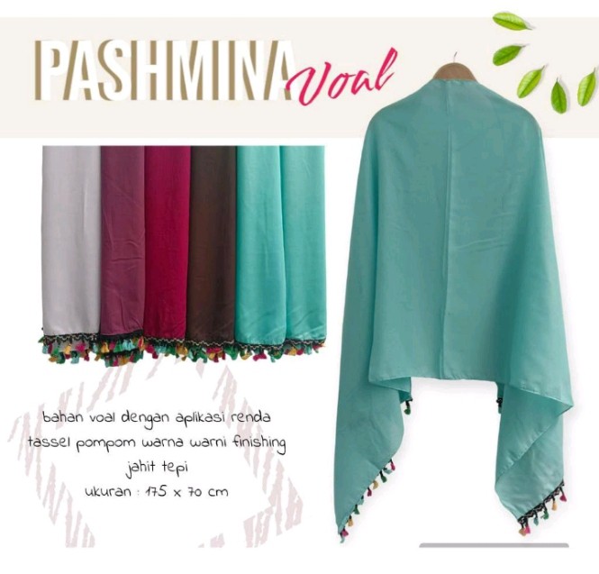 produk Hijab pashmina