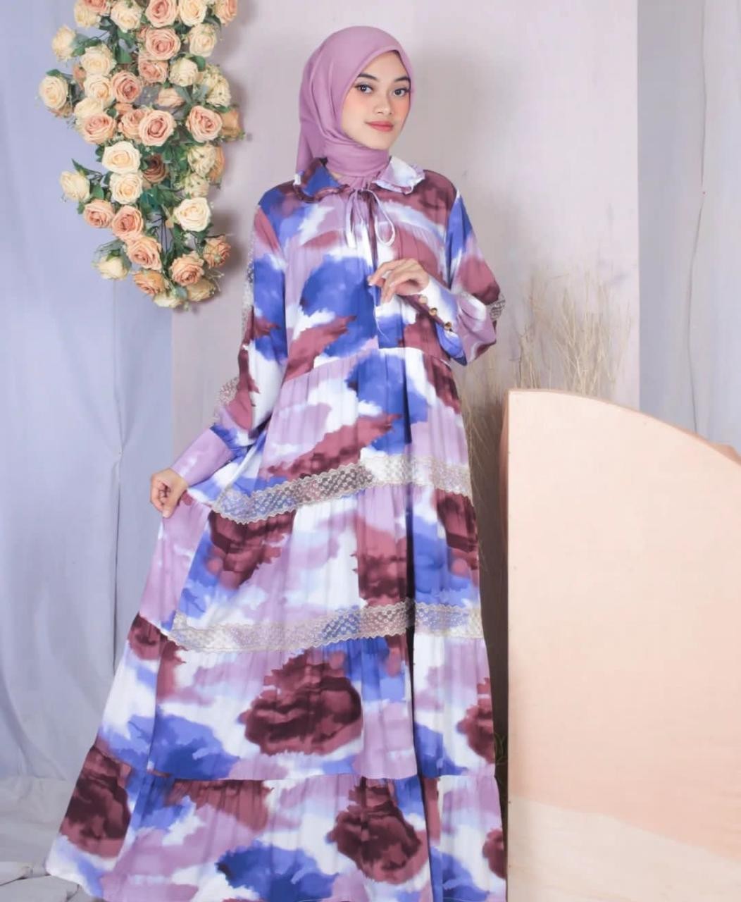 produk Dress Pelangi