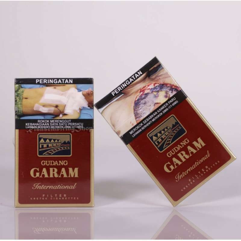 produk Rokok gudang garam internatonal 12 batang