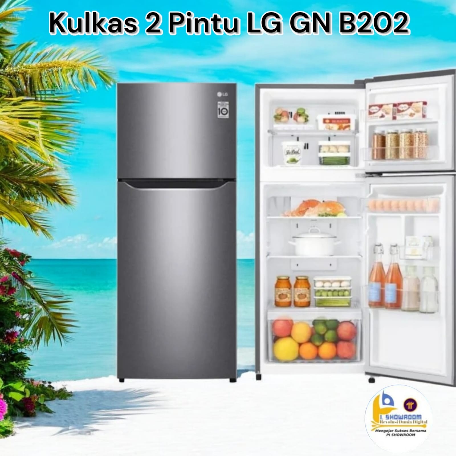 produk Kulkas 2 Pintu LG Gn B202