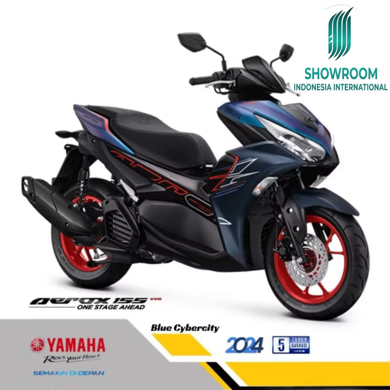 produk Motor Yamaha AEROX 155 VVA 2024