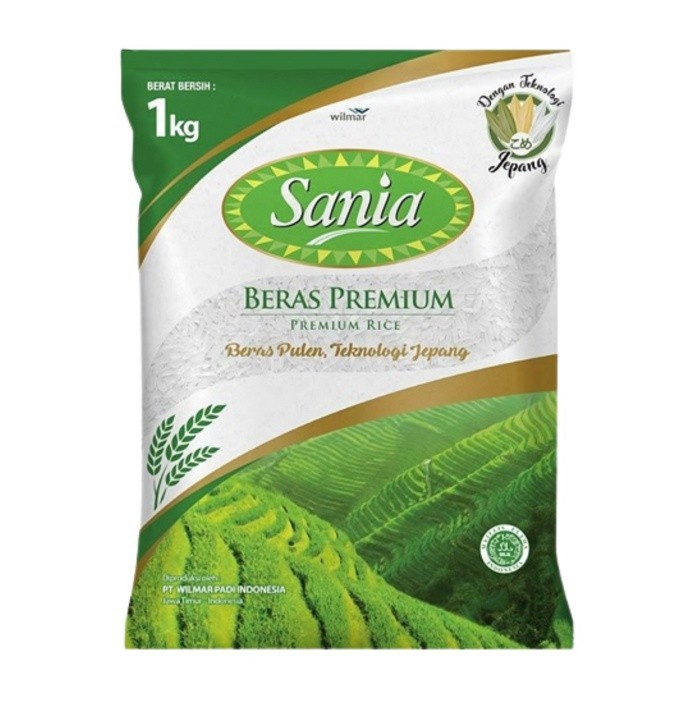 produk BERAS PREMIUM SANIA 5KG TERLARIS