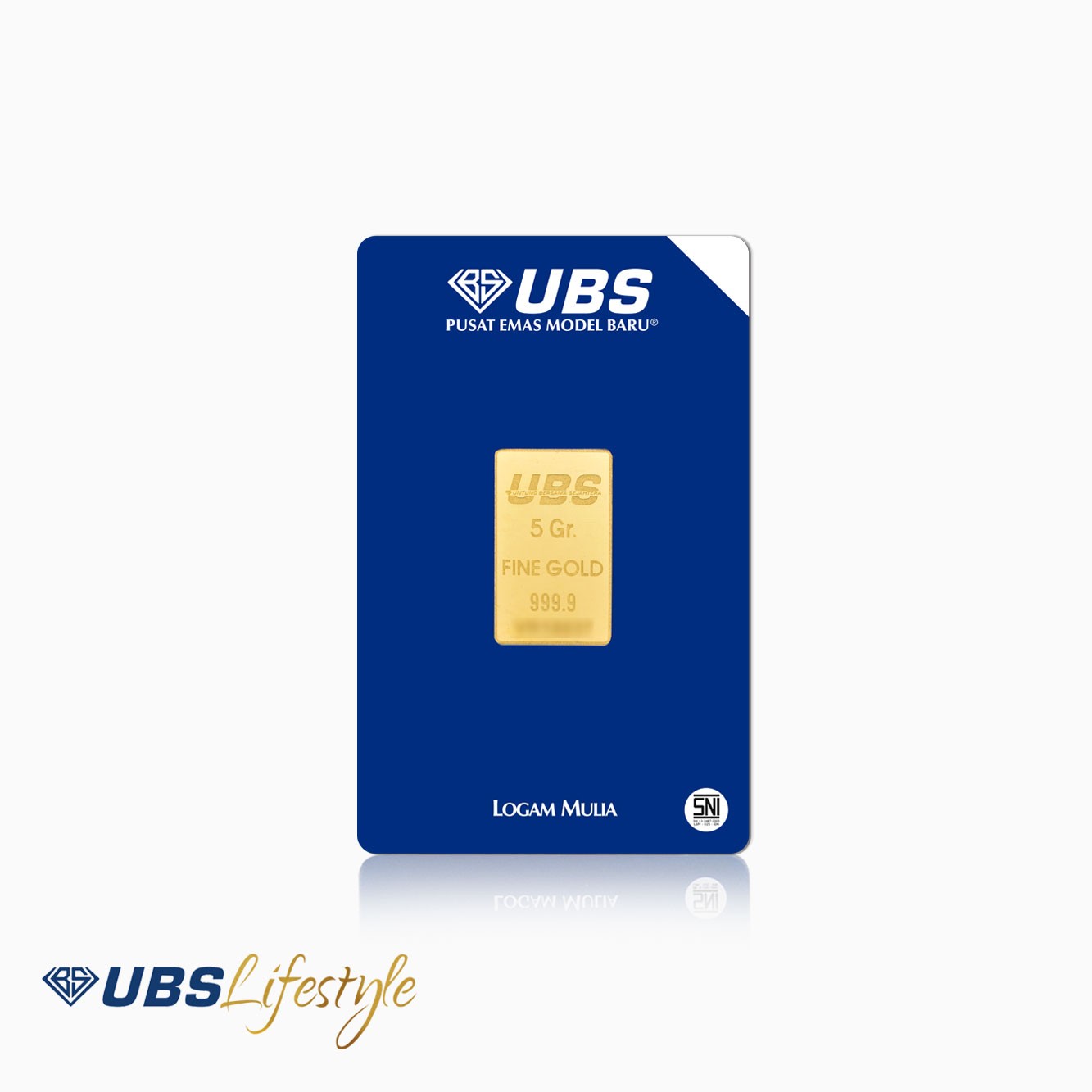 produk UBS Logam Mulia 5 Gram Klasik LOGAM MULIA