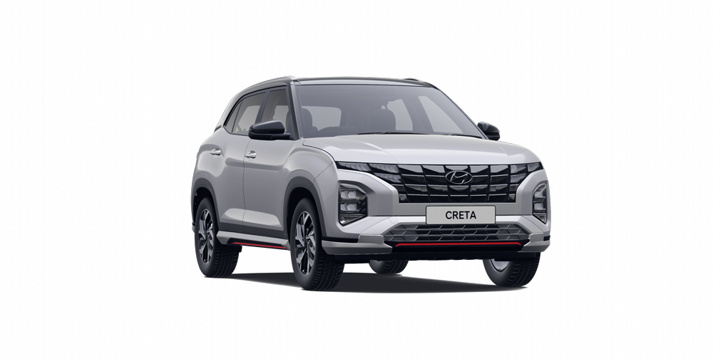 produk Hyundai CRETA PRIME IVT TWO TONE MAGNETIC SILVER METALLIC WITH BLACK ROOF