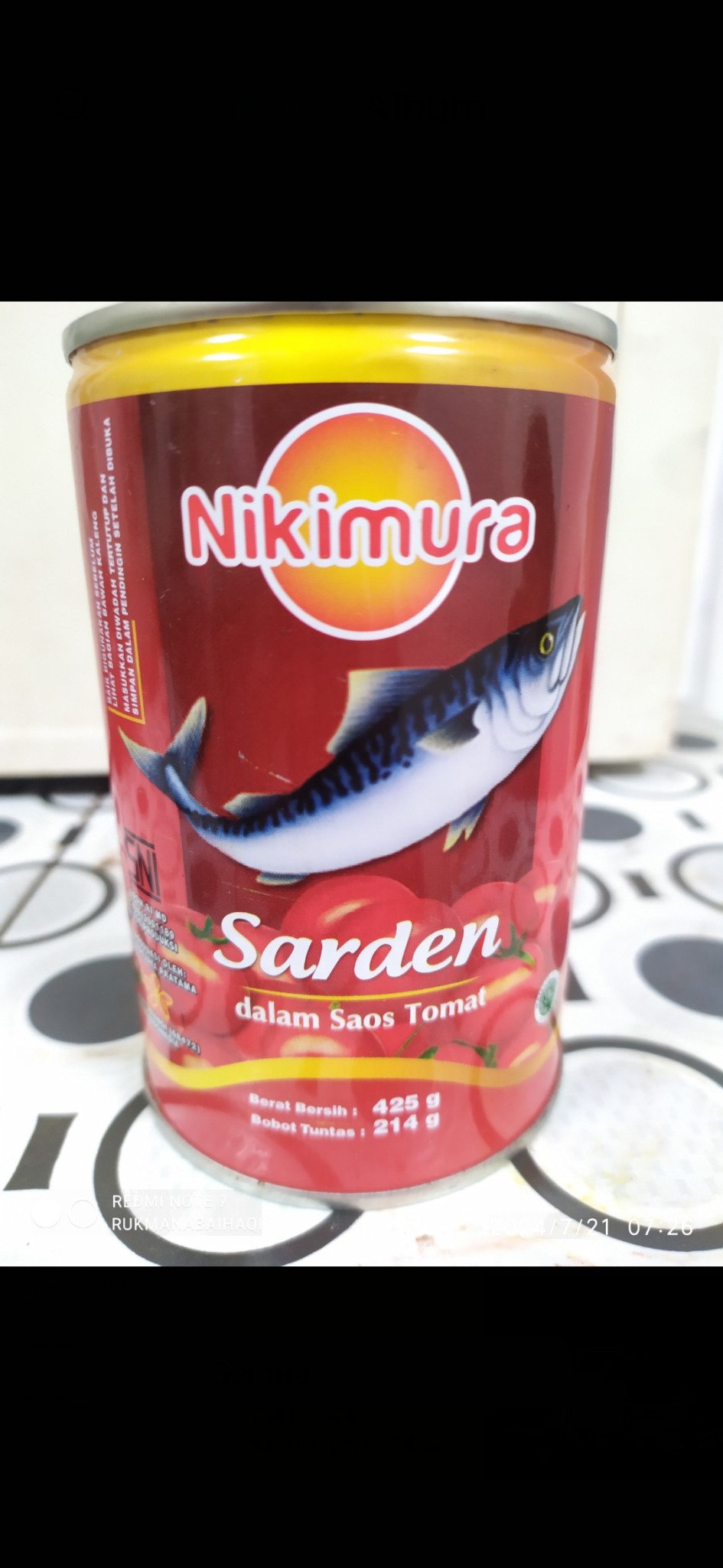 produk Makanan Kaleng SARDINES NIKIMURA