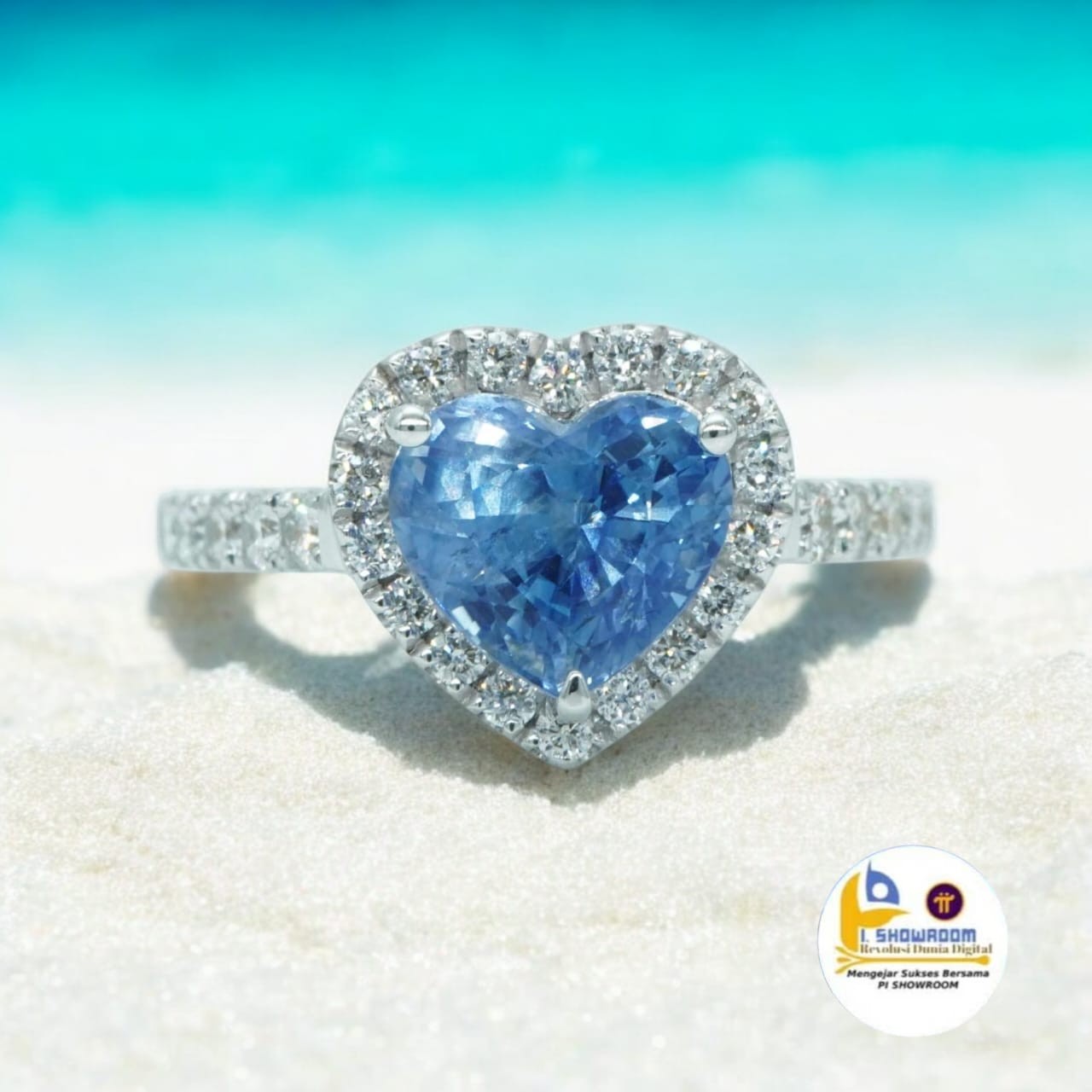 produk Cincin Berlian Love Sapphire